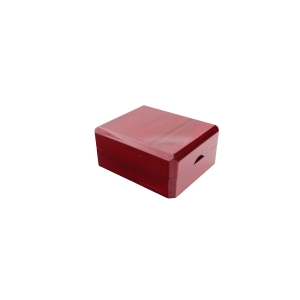 يولا - صندوق قلادة خشبي 9×11 سم