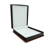 Toraman - Wooden Leather Coated Large Size Set Boxes 27x22cm