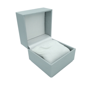 أتاكان - سوار وصندوق ساعة مغطى بالجلد مقاس 10 × 10 سم