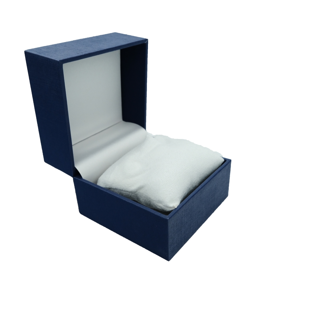 إركان - سوار وصندوق ساعة مغطى بالجلد مقاس 10 × 10 سم