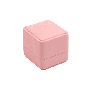 Beykut - Шкатулка для обручальных колец с кожаной обивкой 6x7см