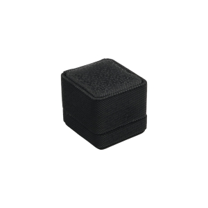 Ayız - Кожаная коробка для колец 5x6см