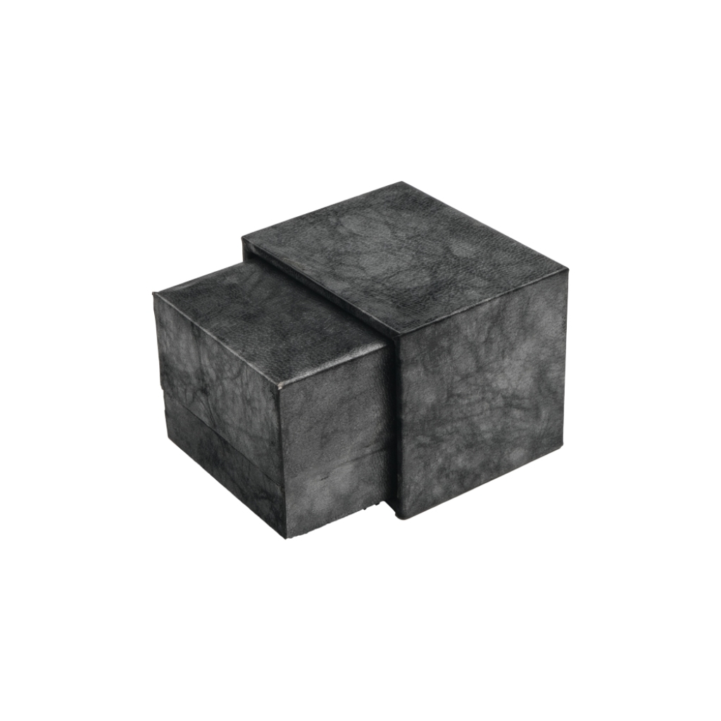 بنجي - صندوق حلقي مغطى بالجلد 5x6 سم