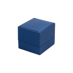 Айкан - Шкатулка для обручальных колец в коже 6х6см