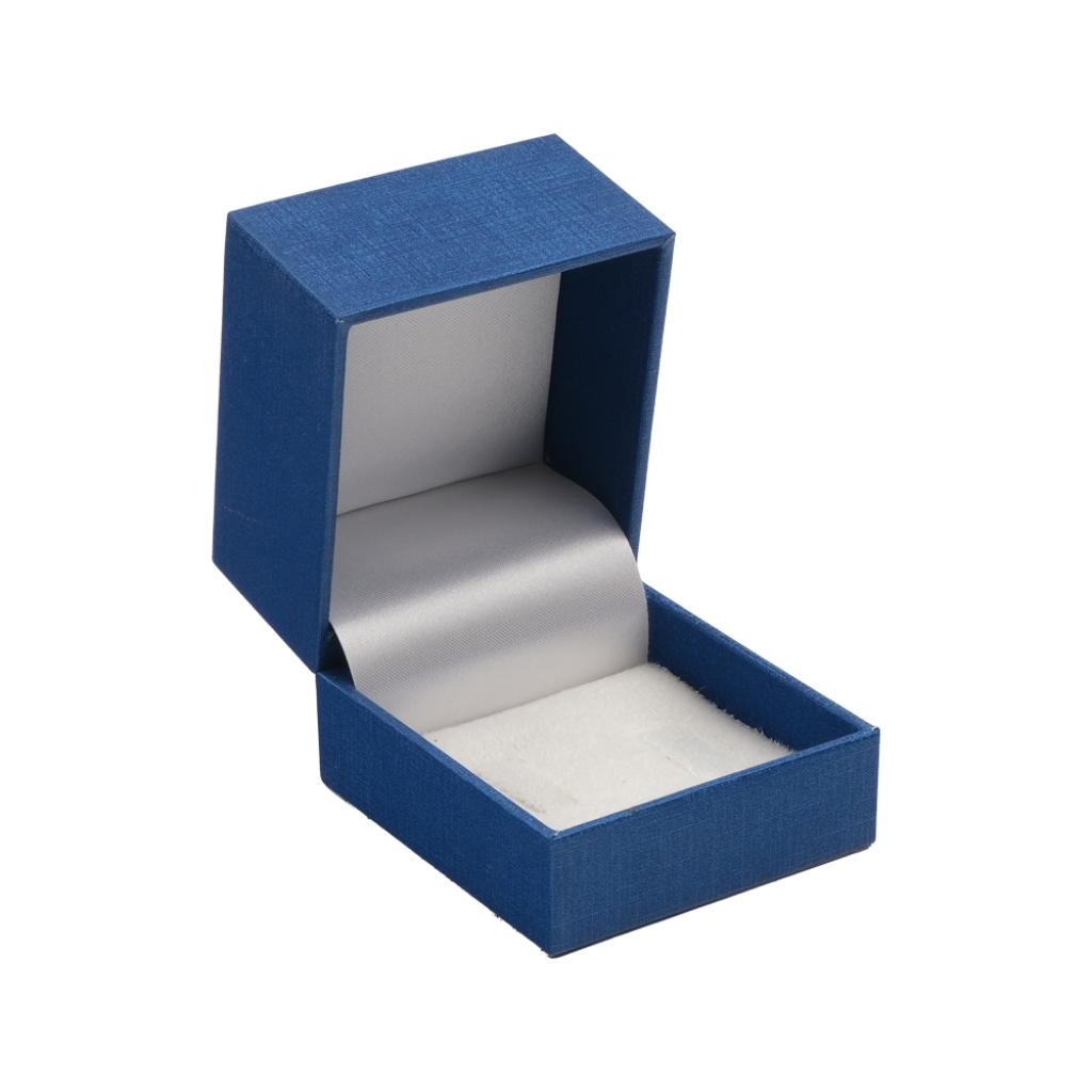 Айкан - Шкатулка для обручальных колец в коже 6х6см